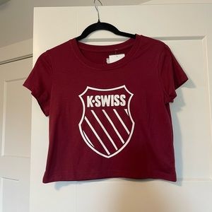 K Swiss Crop top. Size XS